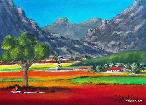 My favorite tree -  original Helena Kruger - 420x570mm