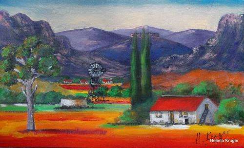 Original Helena Kruger(1957- )  - 300x500mm