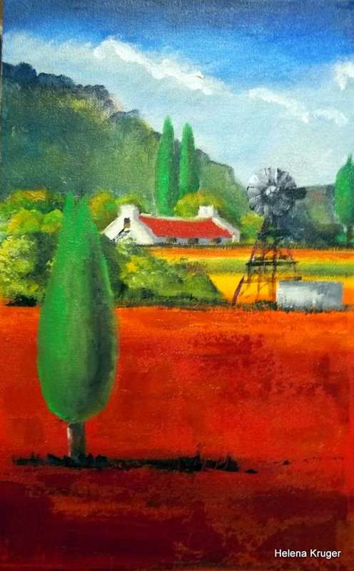 Original Helena Kruger(1957- )  - 250x400mm