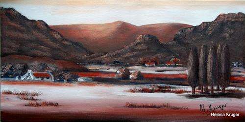 Original Helena Kruger(1957- )  - 300x600mm