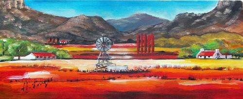 Original Helena Kruger(1957- )  - 200x500mm