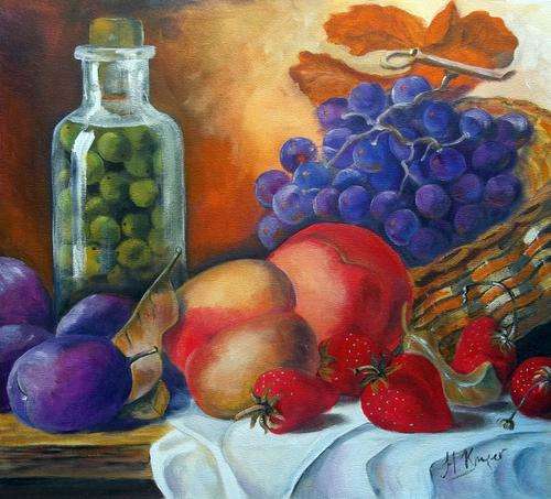 Original Helena Kruger(1957- )  - 450x500mm