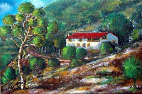 Original Helena Kruger(1957- )  - 400x600x44mm - can be hung as is