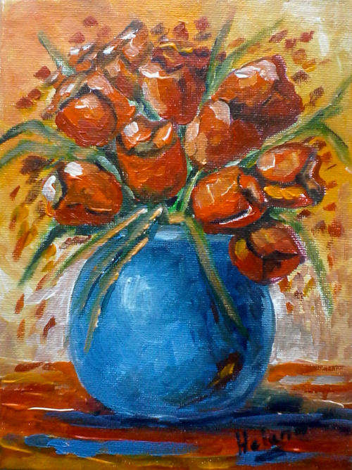 Original Acrylic by HELENA - 150x200mm
