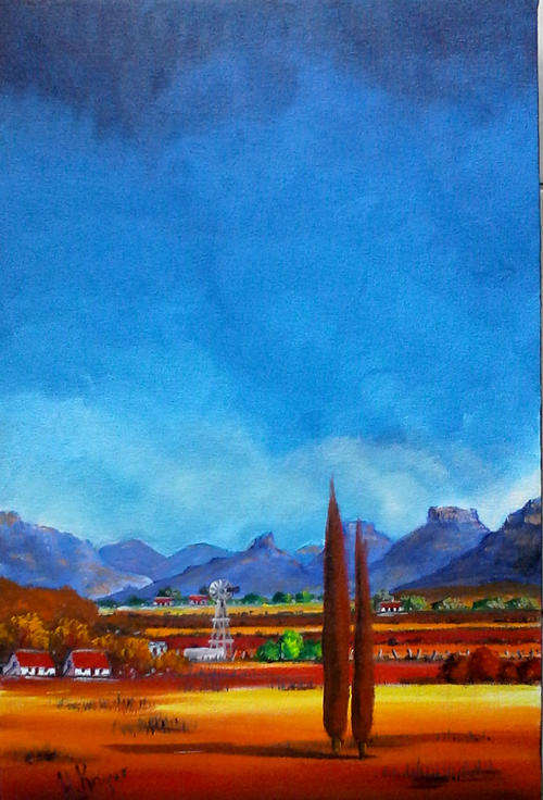THREE DAYS ONLY @ THIS LOW PRICE - Original Acrylic by HELENA - 400x600x44mm