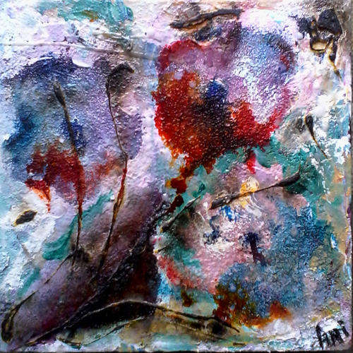 STUNNING Ani VLok - Mixed media painting by popular Cape Town artist!