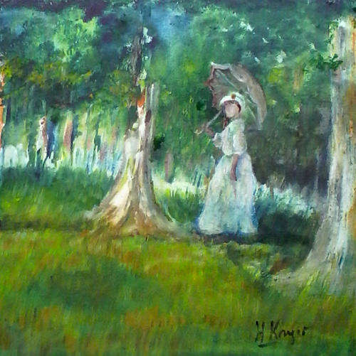 Original Acrylic by HELENA  - 400x400mm