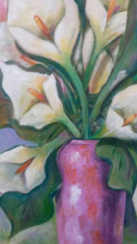 ABSOLUTE BARGAIN!!! Original Acrylic by H. Kruger - 600x900x22mm - LARGE painting