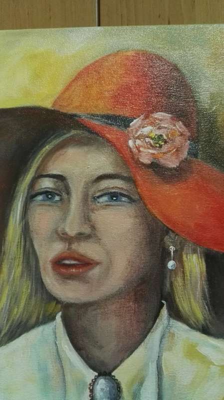 WOW! STUNNING  LARGE original by H Kruger(1957-)   - 600x750x22mm