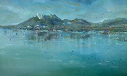 WOW! STUNNING  original by H Kruger(1957-)   - 600x1200X22mm - EXTRA LARGE