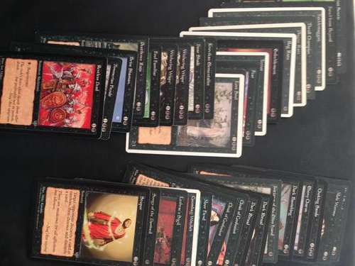 Magic The Gathering black deck