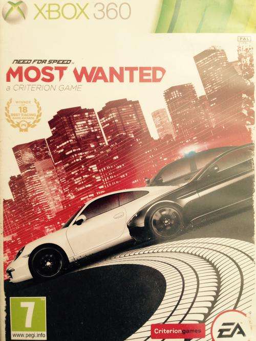 Need for speed Most Wanted xbox 360