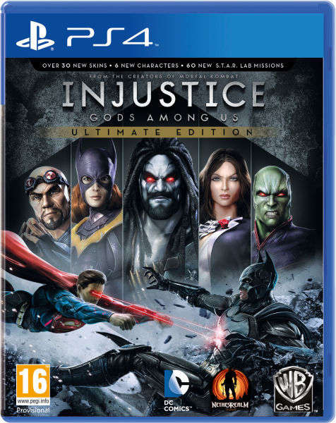Injustice Gods Amongs Us - Ultimate Edition PS4