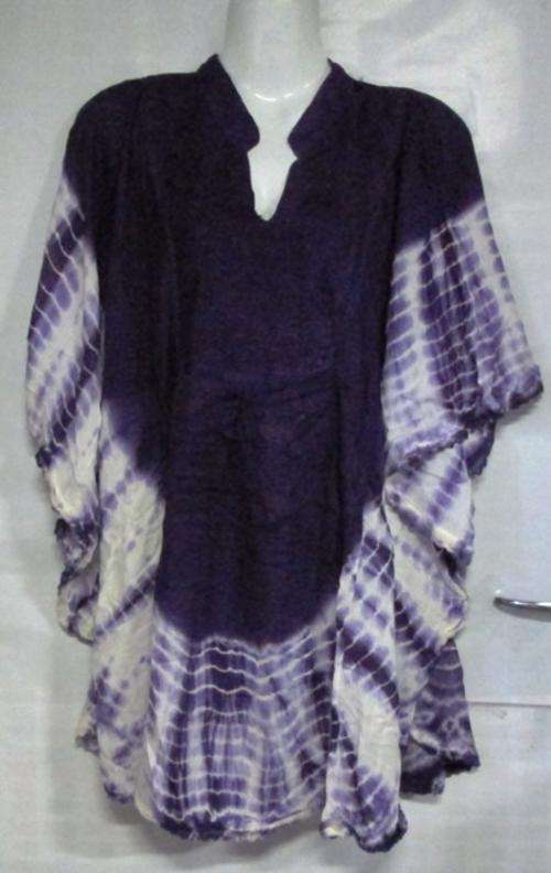 Ladies summer tye dye batwing top  - POSTAGE  FREE IN S.A.