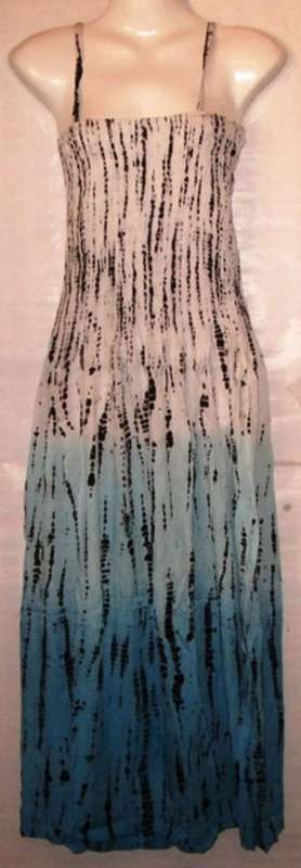 Ladies long summer Tye Dye Maxi  - FREE POSTAGE IN S.A