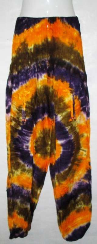 Tie dye hippie pants - FREE POSTAGE IN S.A.
