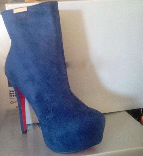 Ladies sissy boy ankle boots size 3 - FREE POSTAGE IN S.A.