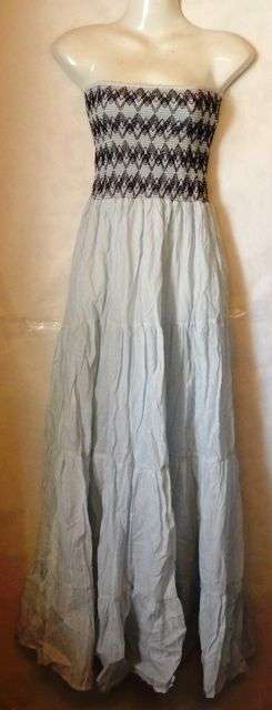 Ladies boob tube maxi dress - size 40 - FREE POSTAGE IN S.A