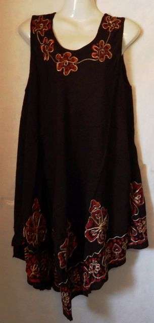 Ladies black umbrella dress - size 1 size fits up to 44 - FREE POSTAGE IN S.A