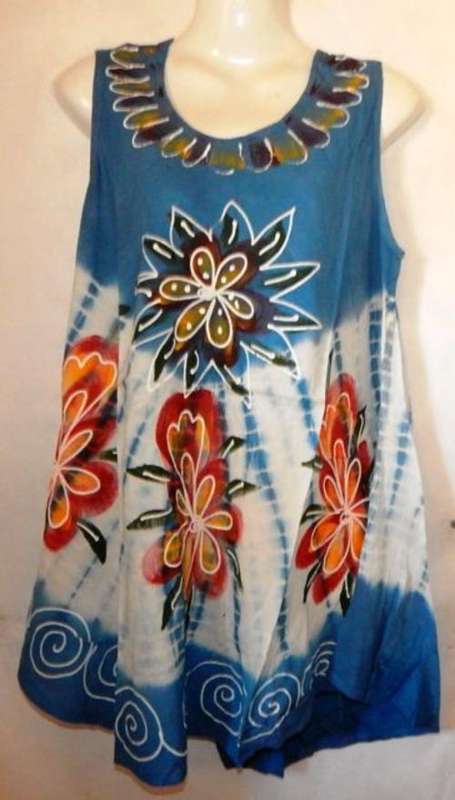 Ladies summer tie dye top - size fits up to 42 - 44  - FREE POSTAGE IN S.A