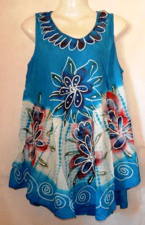 Ladies summer tie dye top - size fits up to 42 - 44  - FREE POSTAGE IN S.A