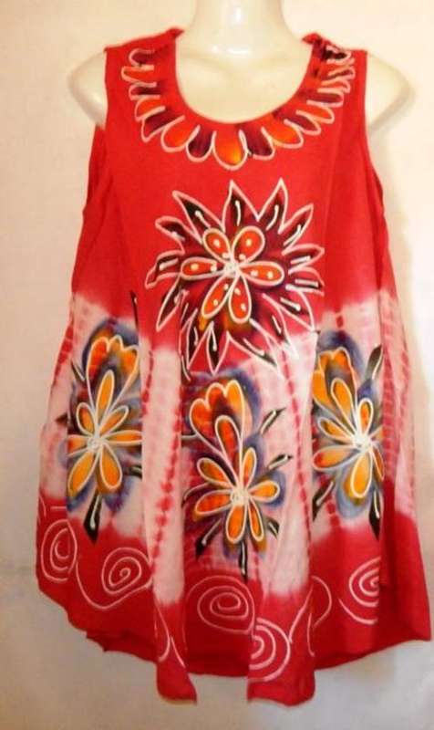 Ladies summer tie dye top - size fits up to 42 - 44  - FREE POSTAGE IN S.A