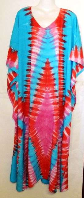 Ladies Tye dye kaftan  / FREE POSTAGE IN S.A.