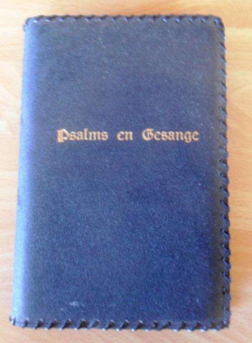 Psalms en Gesange/free postage in s.a.