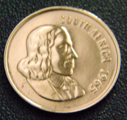 1965 English South African 2c coin