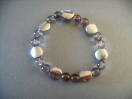 **st patricks special** BROWN STRETCHY BRACELET ** last one in stock!!
