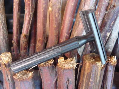Gillette Thin Handle Tech Vintage - DE=RAILED Double Edge Razor ©CERAKOTE
