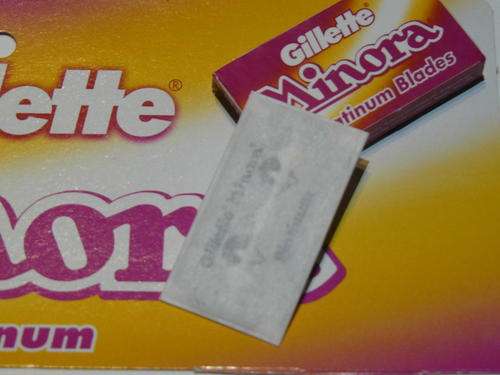 minora gillette razor blades double edge safety razor blade double edge blade shave shaving blade blades sharp blade