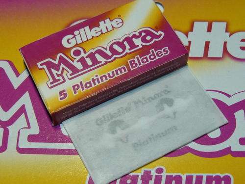 minora gillette razor blades double edge safety razor blade double edge blade shave shaving blade blades sharp blade