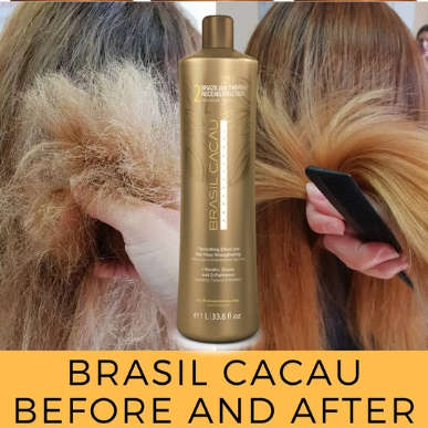CADIVEU BRASIL CACAU BRAZILIAN BLOWDRY KERATIN KIT 50mlx3 (decantered)