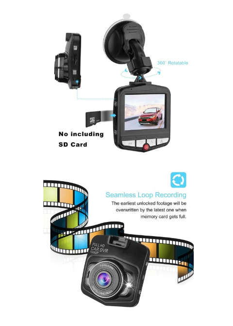 HD DVR vehicle blackbox full hd 1080