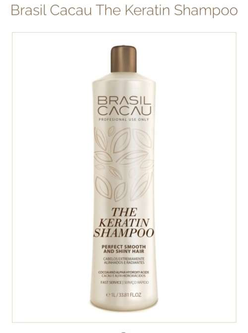 The keratin shampoo express