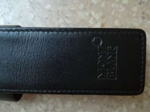 Mont Blanc Meisterstuck Black Ballpoint Pen with Mont Blanc Case