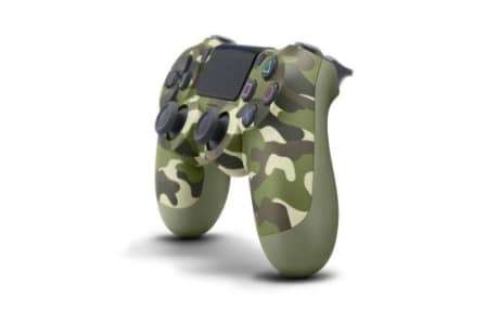 PS4 Dualshock 4 Controller - Green Camouflage V2 (PS4) - Brand New