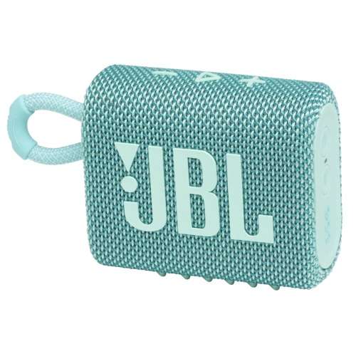 JBL Go 3 Waterproof Portable Bluetooth Speaker Turquoise