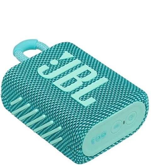 JBL Go 3 Waterproof Portable Bluetooth Speaker Turquoise