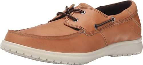Crocs Shaw Boat Shoe M, Mens , Hazelnut/Stucco,