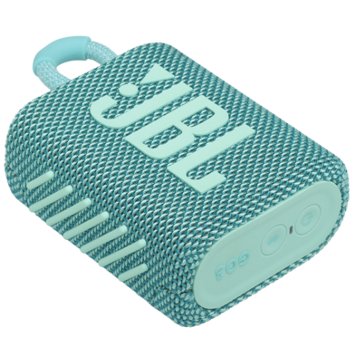 JBL Go 3 Waterproof Portable Bluetooth Speaker Turquoise