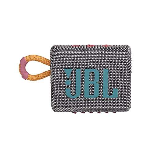 JBL Go 3 Waterproof Portable Bluetooth Speaker Grey