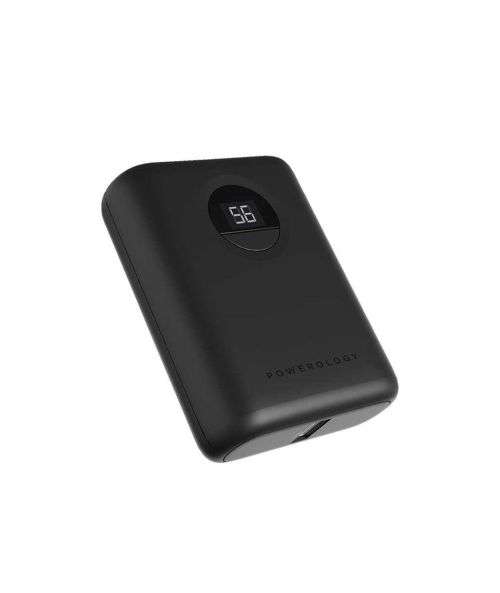 Powerology Ultra-Compact Power Bank 10000mAh PD 20W - Black