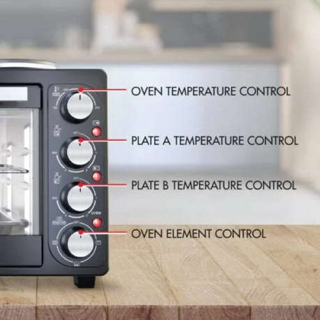 Mega-Tronix Mini Kitchen 2 Plate Oven