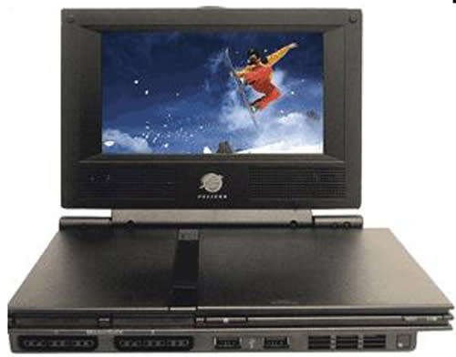 Color LCD game monitor ps2 Phat