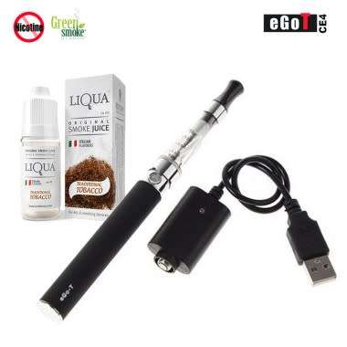eGo-T CE4 Electronic Cigarette - Slim eCigarette 900 mAh Vape Pen With 1 Liquid