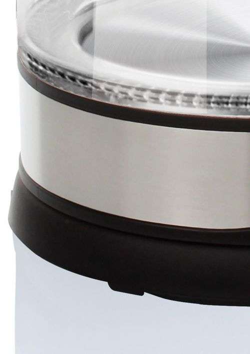 Mellerware - 1.7 Litre 2200W Optic 360 Degree Cordless Kettle - Black