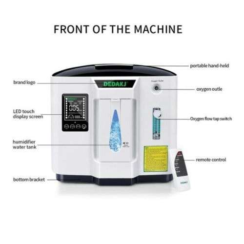 7L Home Oxygen Concentrator - Dedakj
