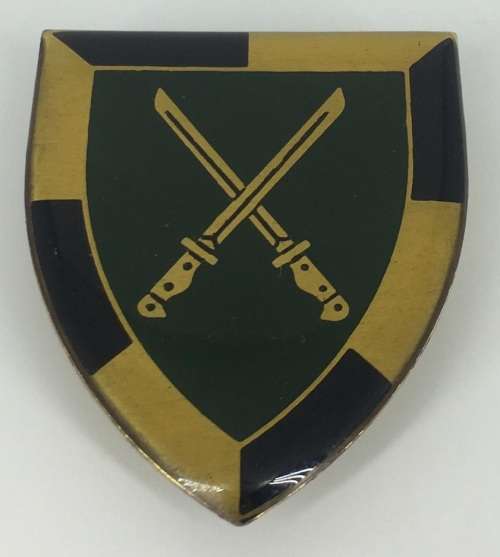 SADF S.A. Infantry School Shoulder Flash (3 Pins)